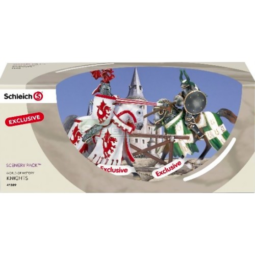 Scenery Pack Tournaments Knights Set (Set of 2 Knights on Horseback)