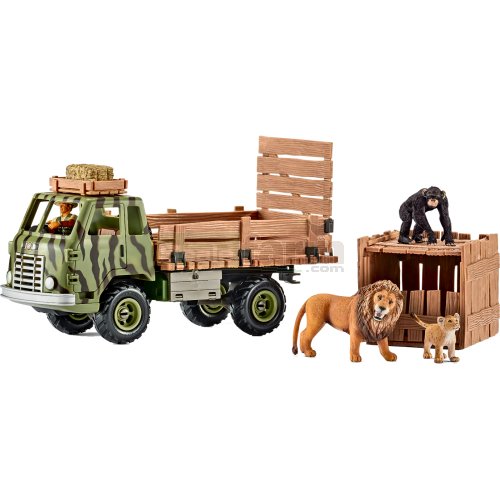 Safari Animal Rescue Truck Set
