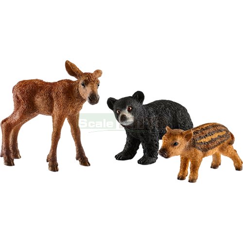 North American Forest Animal Babies Set