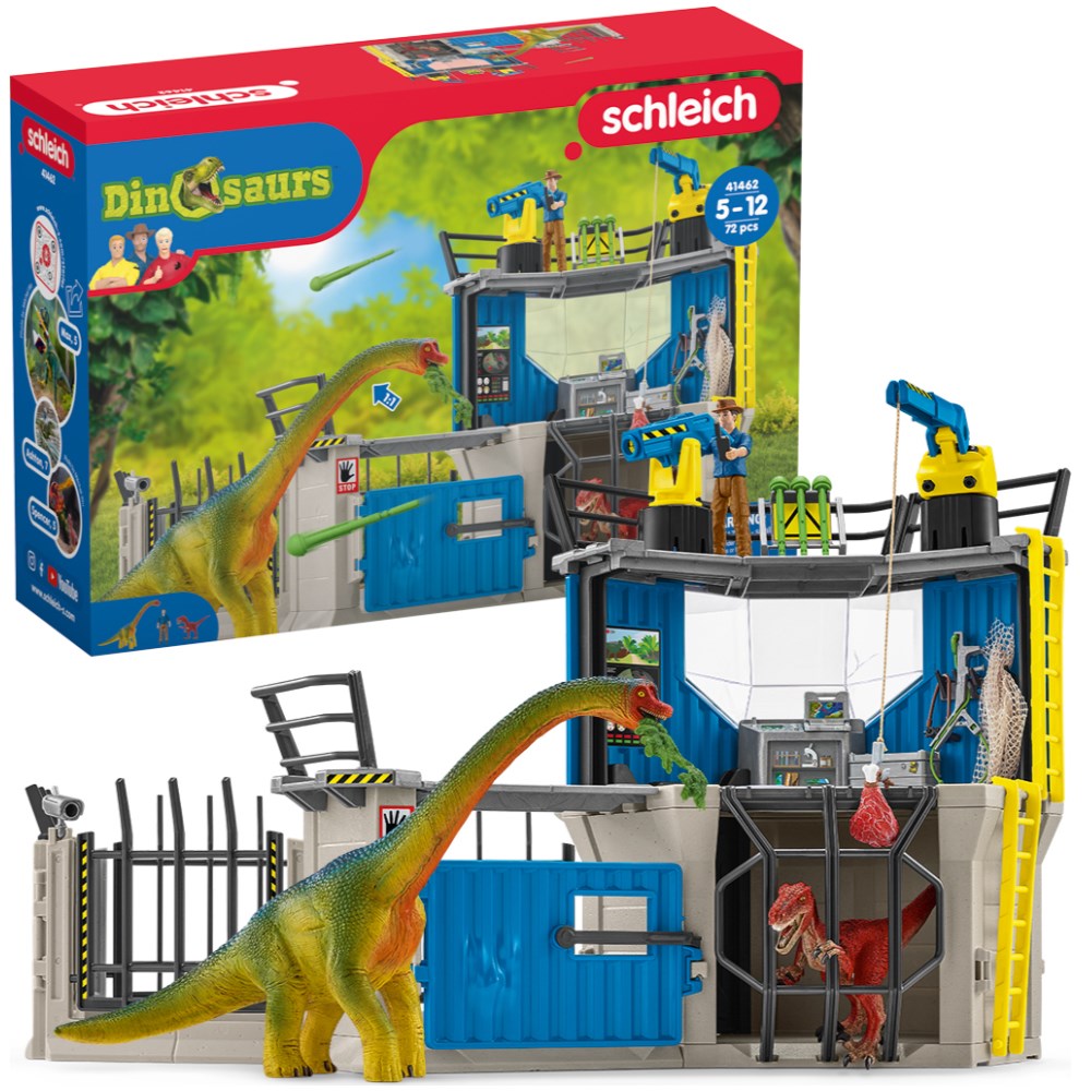 Dino Research Station Play Set - Image 1