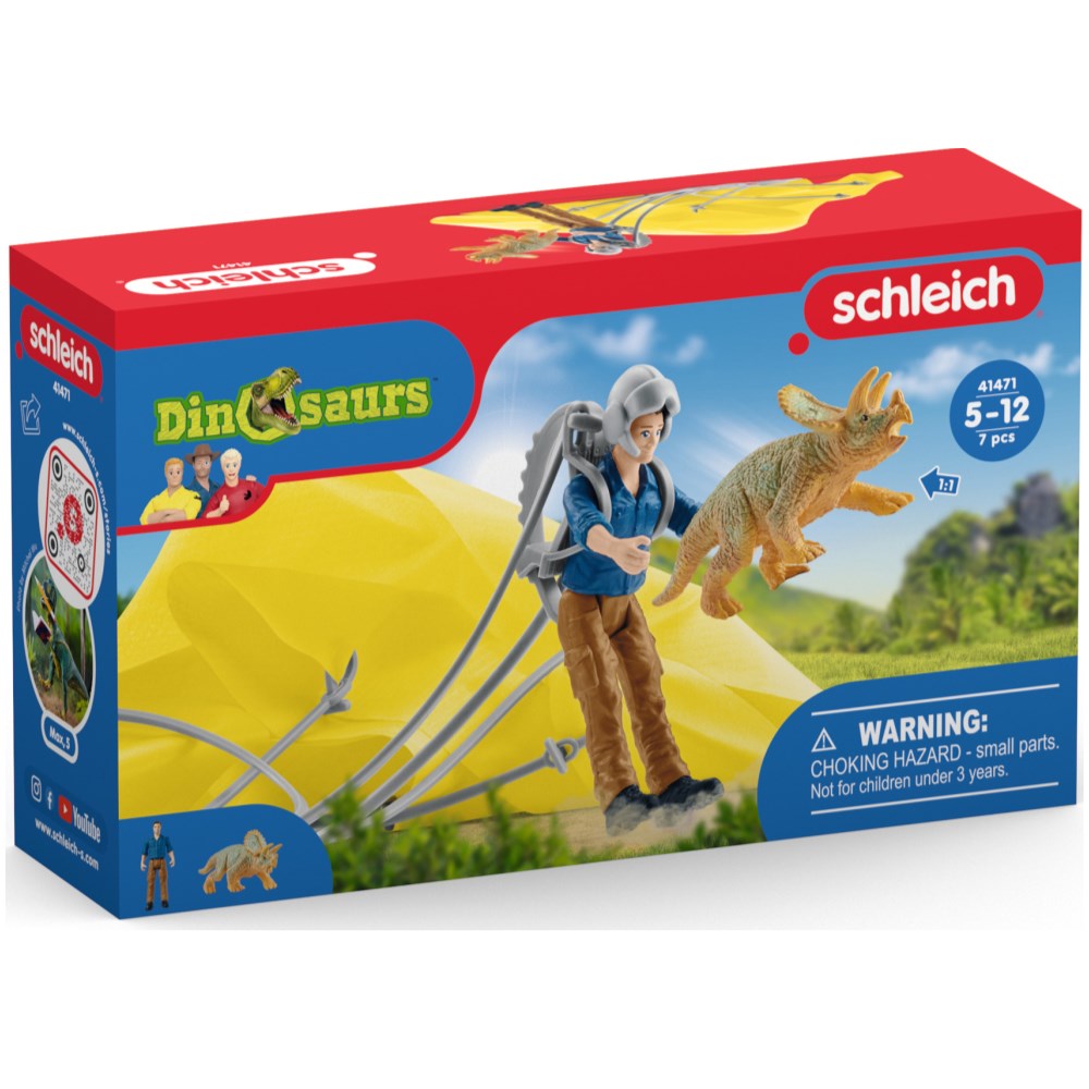 Triceratop Parachute Rescue Set - Image 2