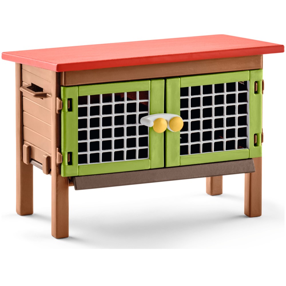 Rabbit Hutch with Rabbits and Accessories Set - Image 6