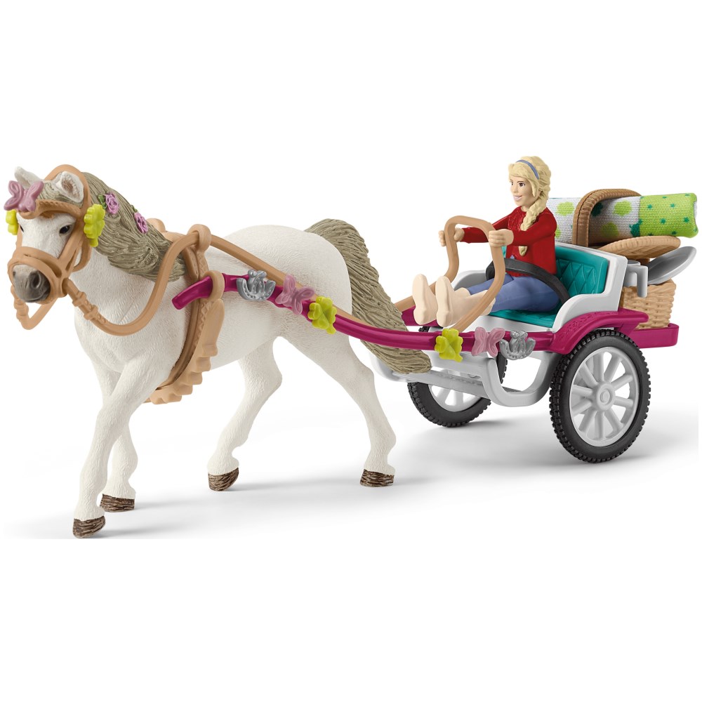 Horse and Carriage with Figure and Accessories - Image 3