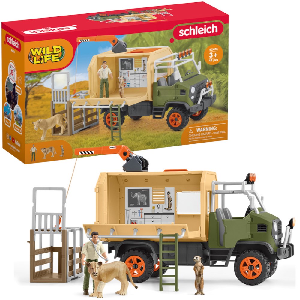 Animal Rescue Truck Play Set - Image 1