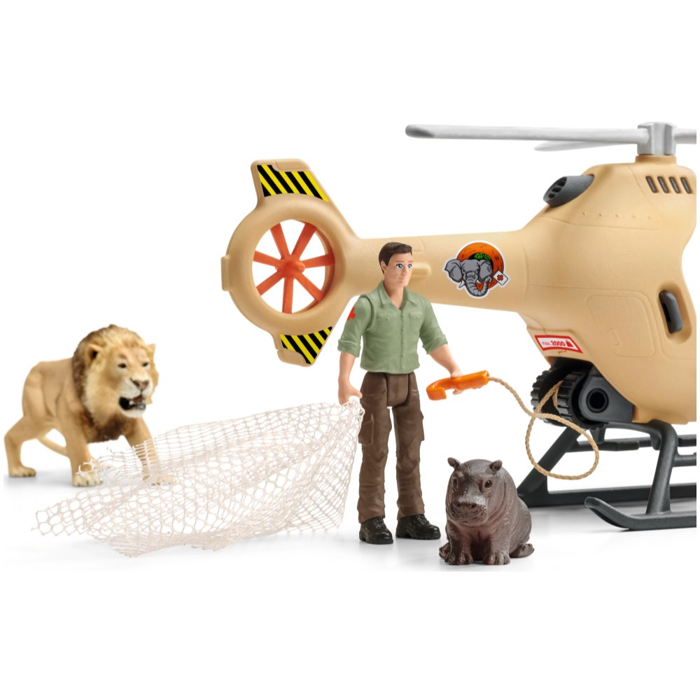 Animal Rescue Helicopter Play Set - Image 6