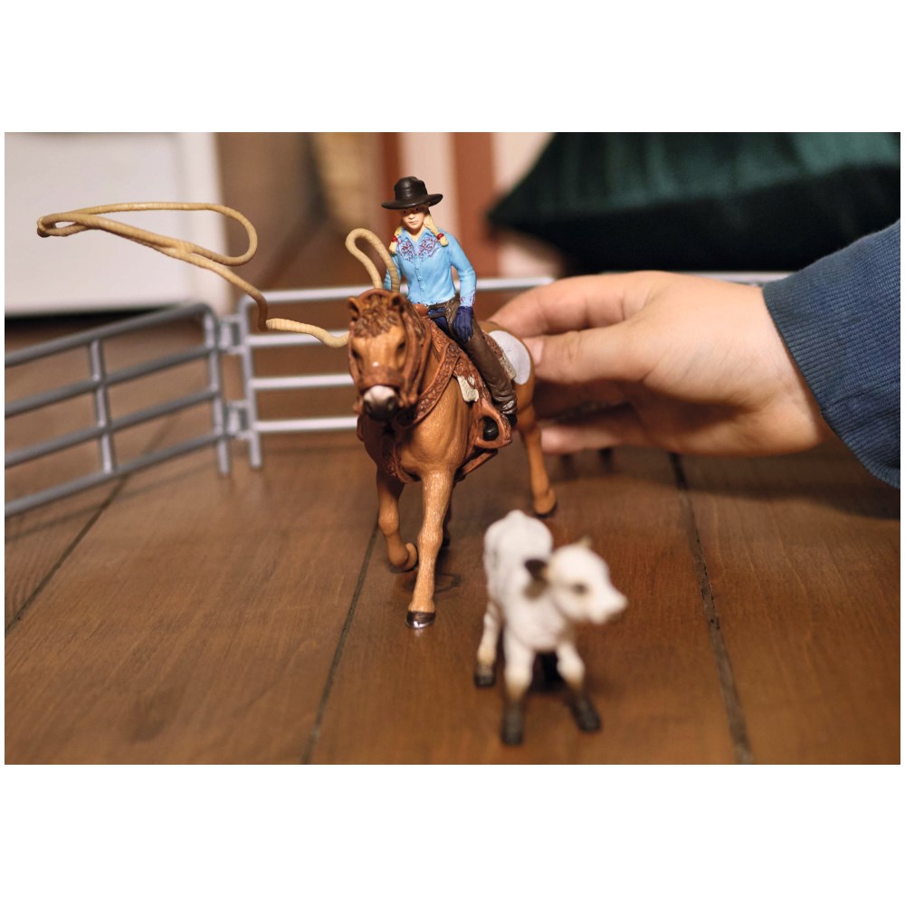 Cowgirl Team Roping Fun - Image 6