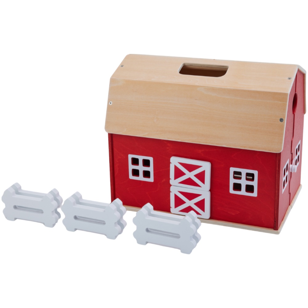 Retro Wooden Farmhouse