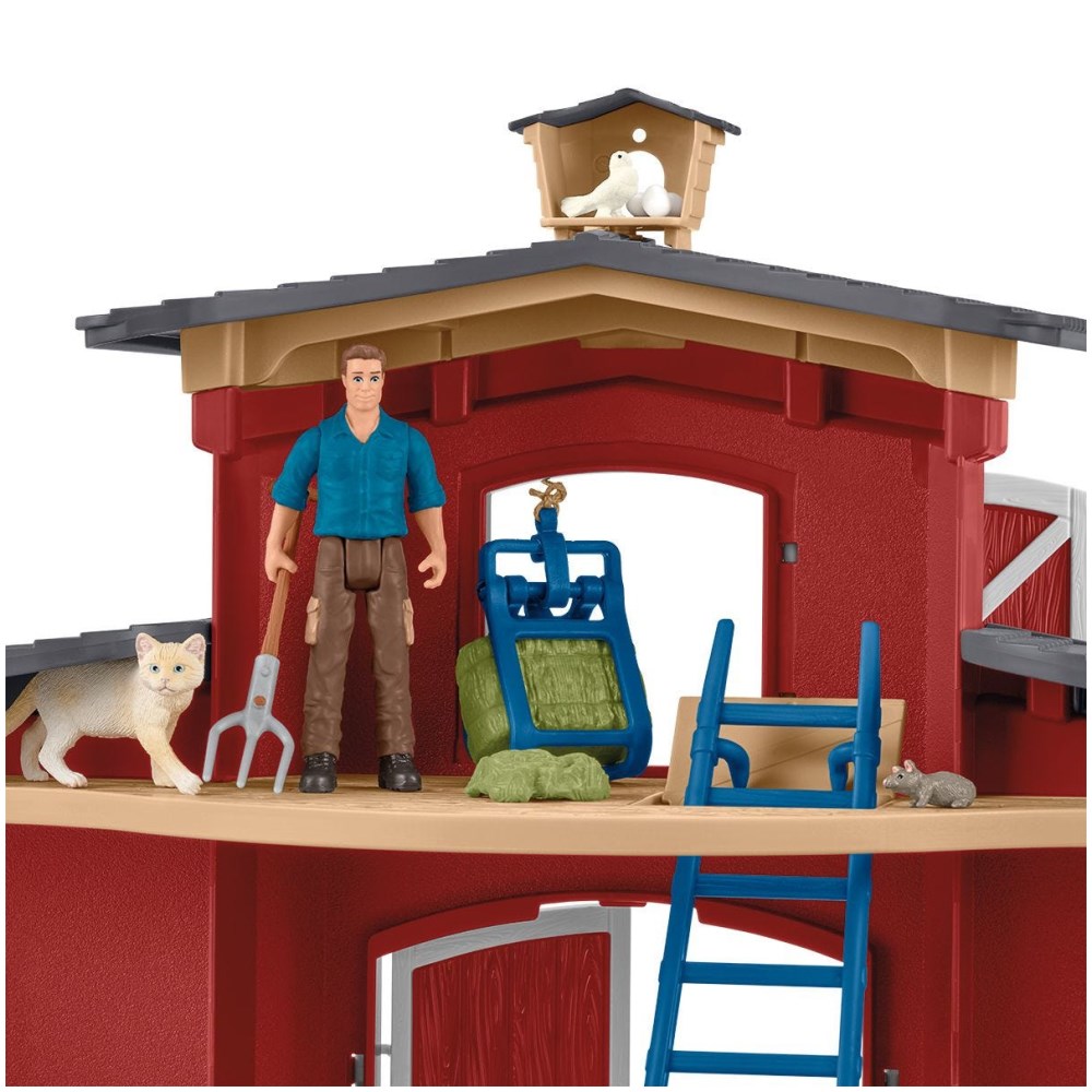 Red Barn with Animals and Accessories - Image 3