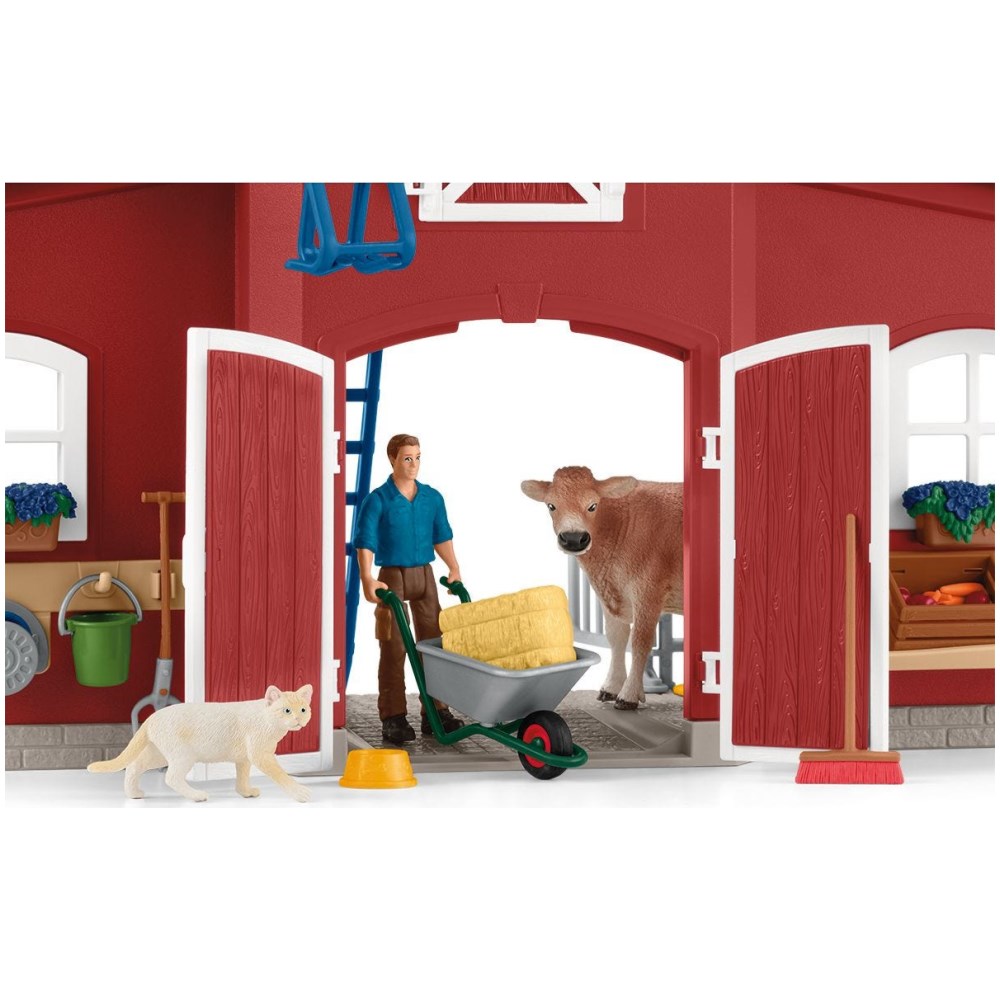 Red Barn with Animals and Accessories - Image 8