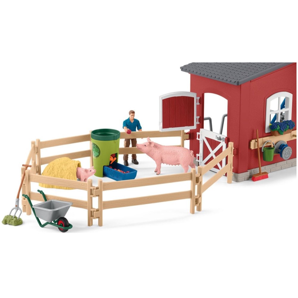 Red Barn with Animals and Accessories - Image 9