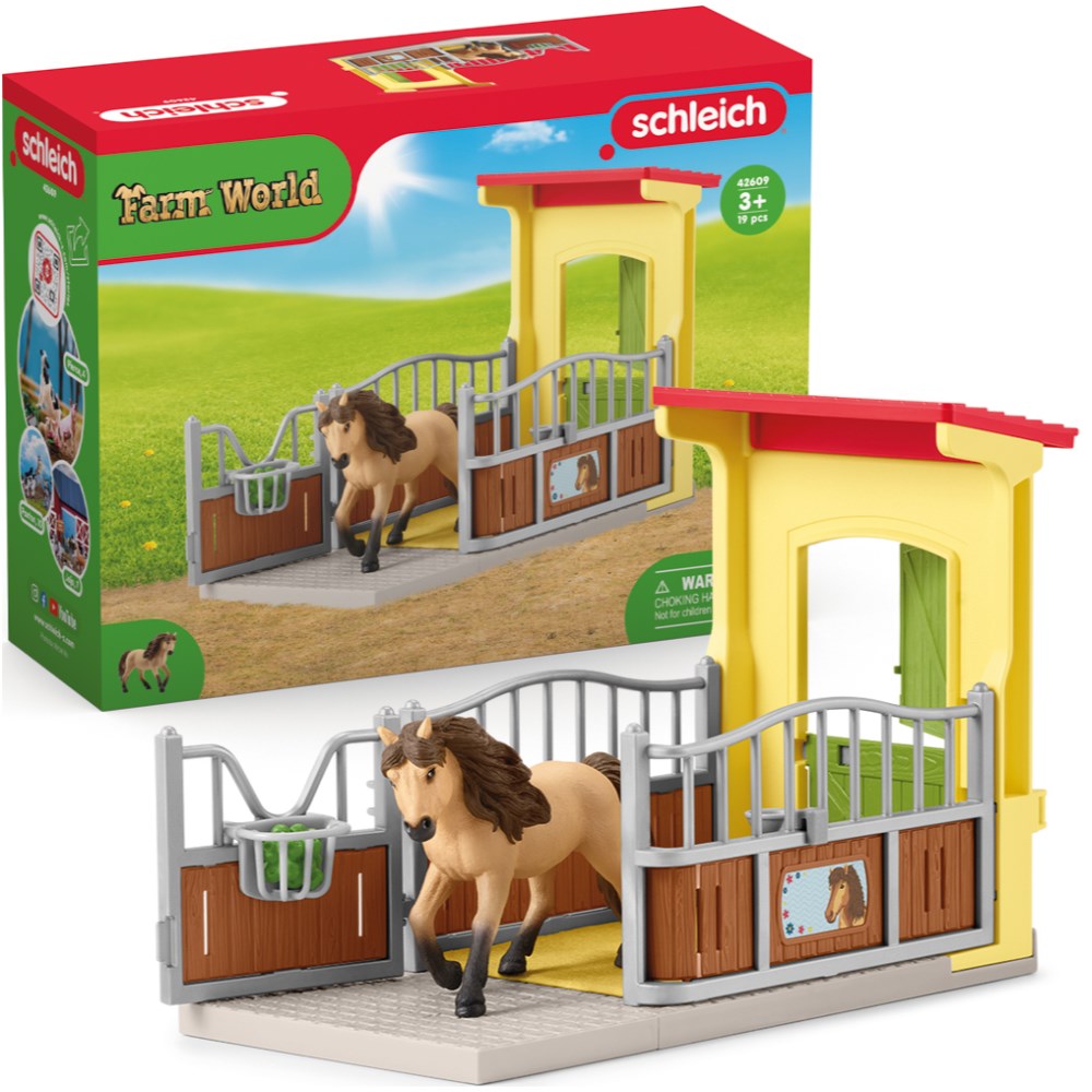 Pony Box with Icelandic Pony Stallion - Image 1