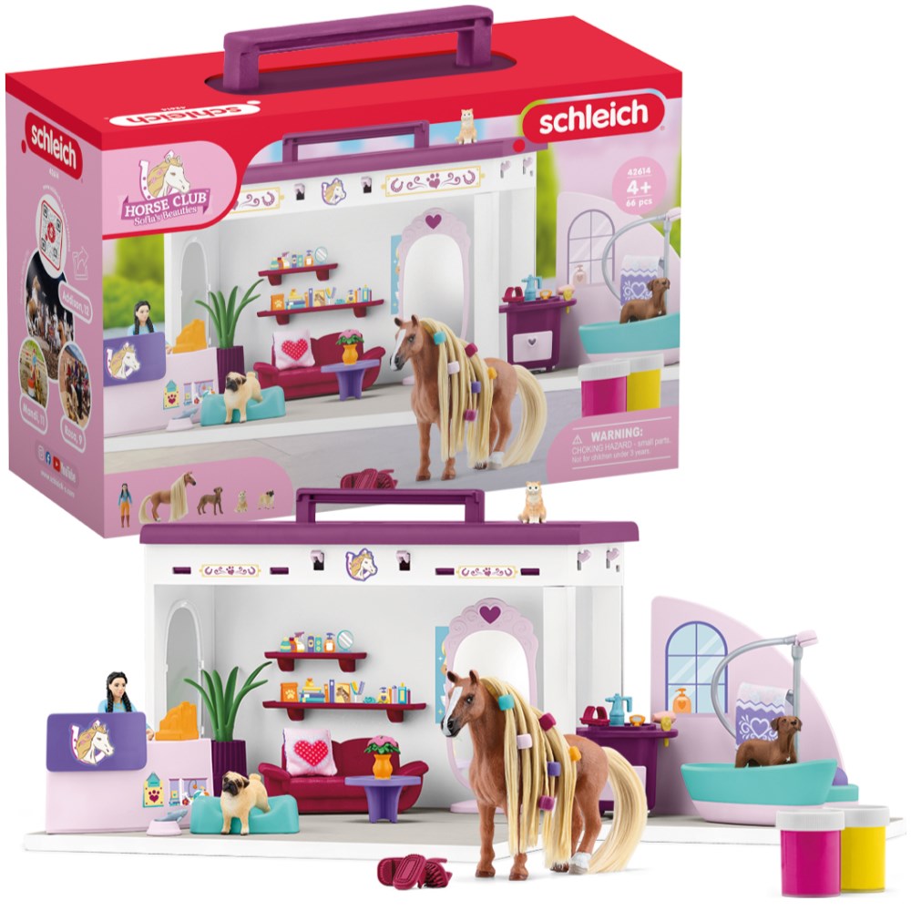 Pet Horse Salon with Accessories - Image 1