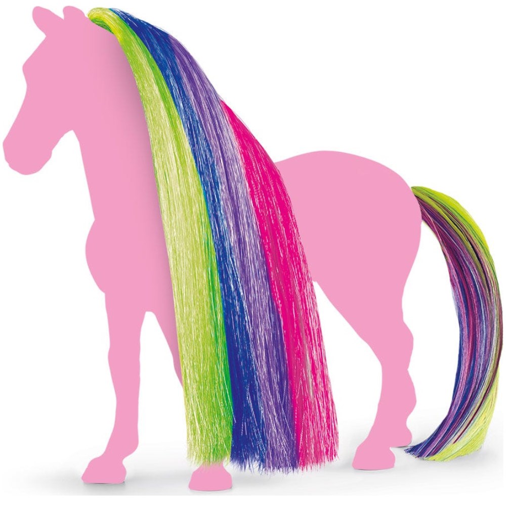 Hair Beauty Mane and Tail - Rainbow