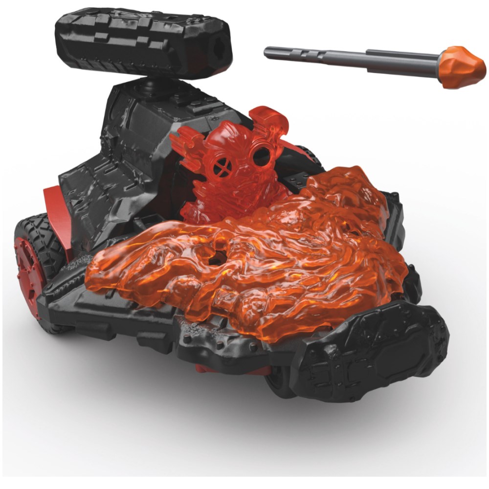 Lava Jet Vehicle with Mini Creature