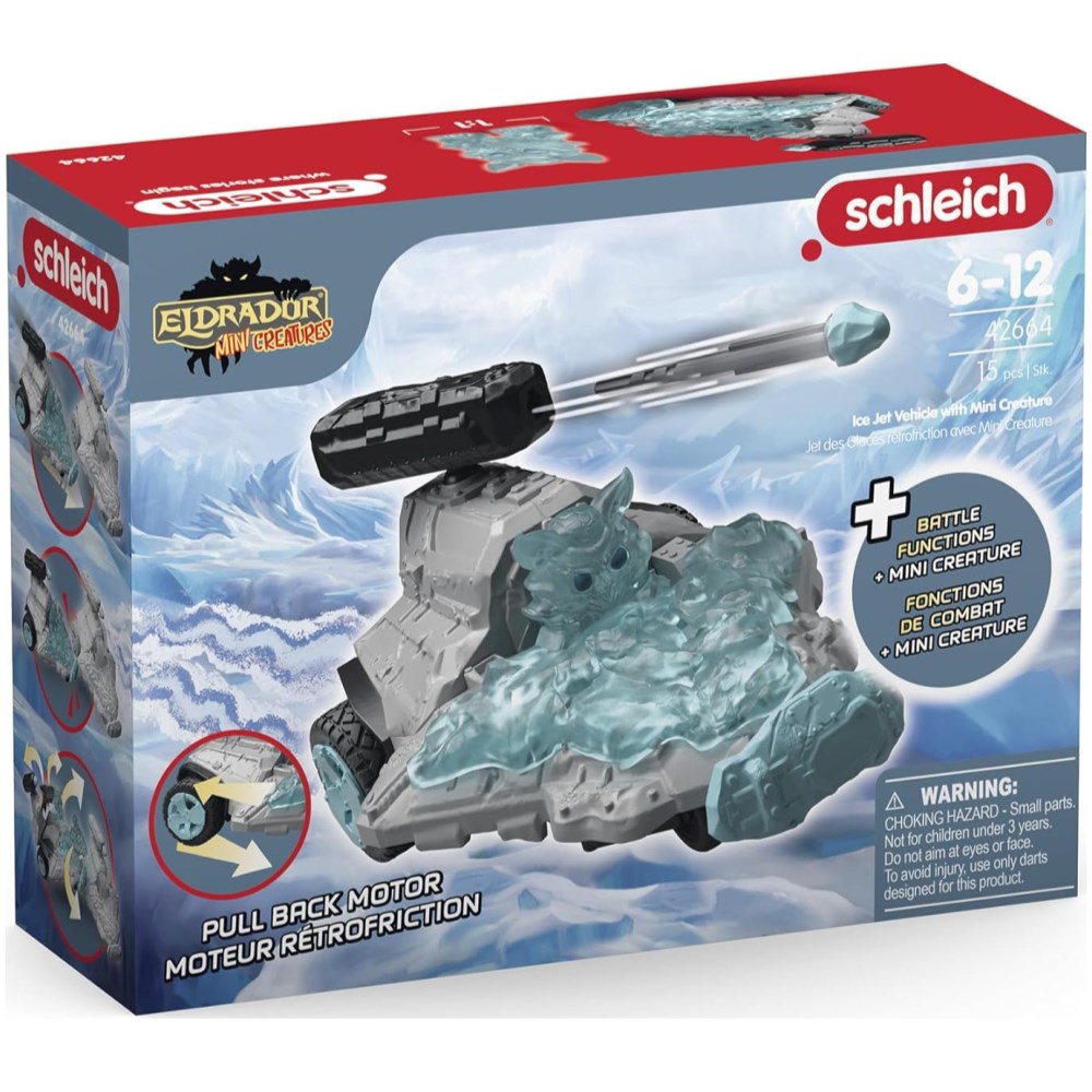 Ice Jet Vehicle with Mini Creature - Image 1