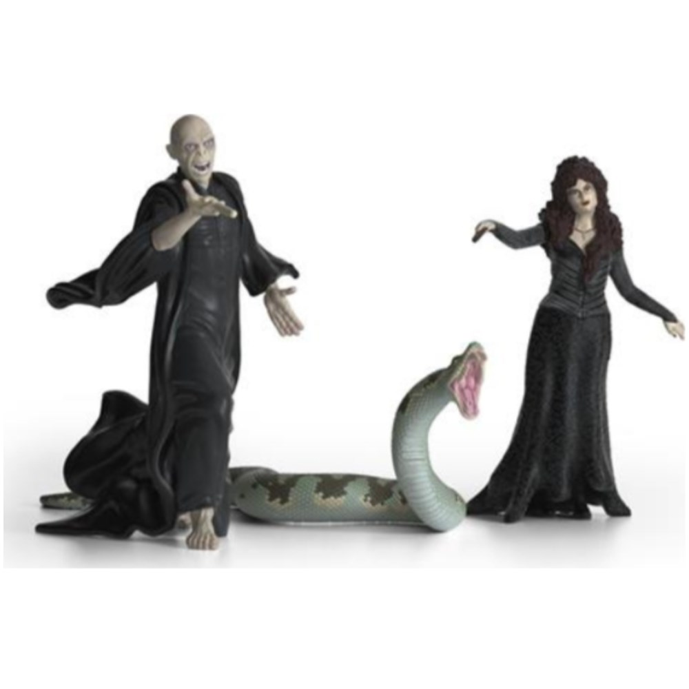 Lord Voldemort, Nagini and Bellatrix Lestrange