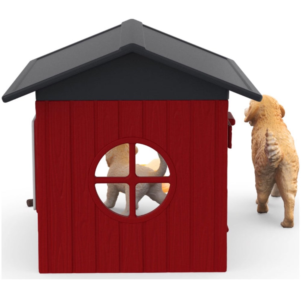 Dog Kennel with Golden Retrievers - Image 3