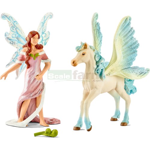Star Elves Safenja and Pegasus Foal