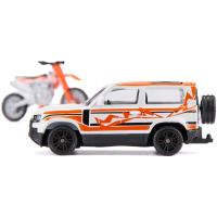 Preview Land Rover Defender with KTM 450 SX-F Motorbike - Image 1