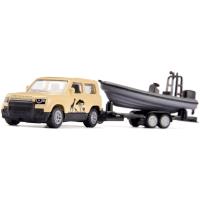 Preview Land Rover Defender Safari with Boat and Trailer - Image 2