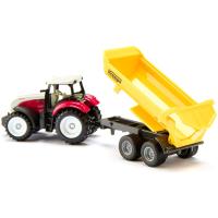 Preview Steyr Tractor and Krampe Tipping Trailer - Image 1