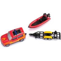 Preview Land Rover Defender with Boat - Fire Rescue - Image 1