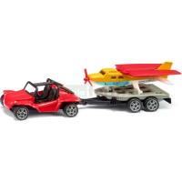 Preview Buggy with Trailer and Sports Aircraft