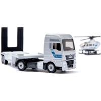 Preview MAN Truck with Trailer and Helicopter - Polizei - Image 1