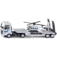 MAN Truck with Trailer and Helicopter - Polizei