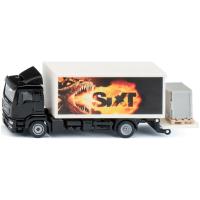 MAN Truck with Box Body, Tail Lift and Grid Box - SIXT