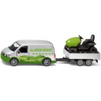 Preview VW T6 with Trailer and Ride-On Mower
