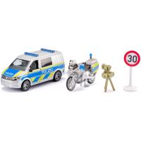 Preview VW T6 with Police Motorbike and Safety Camera - Polizei