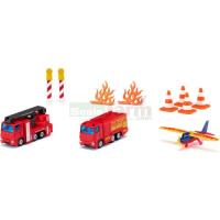 Preview Fire Brigade 3 Vehicle Set with Accessories