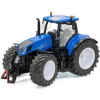 Preview New Holland T7.315 HD Tractor and Trailer with Round Bales - Image 1