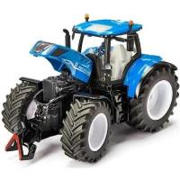Preview New Holland T7.315 HD Tractor and Trailer with Round Bales - Image 2