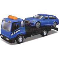 Preview Audi A6 Avant on Flatbed Tow Truck