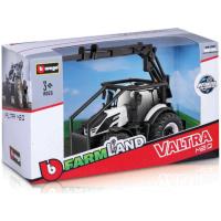 Preview Valtra N174 Tractor with Front Log Loader and 3 Logs - Image 1
