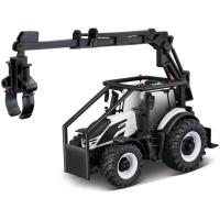 Preview Valtra N174 Tractor with Front Log Loader and 3 Logs