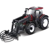 Preview Valtra N174 Tractor with Front Loader - Metallic Red