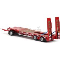 Preview Nooteboom ASDV-40-22 4 Axle Drawbar Trailer with Ramps - Red