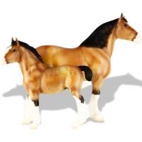 Preview Clydesdale Mare and Foal - Spirit of the Horse