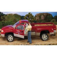 Preview Dually Round Up Pick Up Truck - Red