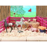 Preview Stablemates Kittens and Foals Play Set