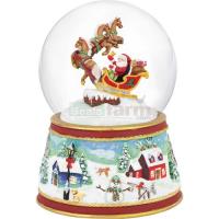 Preview Santa's Sleigh Musical Snow Globe