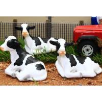 Preview Black and White Cattle - Lying Down (Pack of 3)