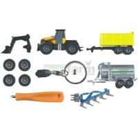 Preview JCB Fastrac 3220 with Keyring, Trailers, Accessories