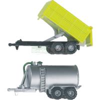 Preview Mini Accessories; Vacuum Tanker, Tipping Trailer