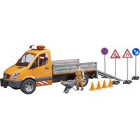 Preview Mercedes Benz Sprinter Municipal Works Vehicle with Figure and Accessories