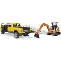 Preview RAM Power Wagon Rental Service with Mini Excavator - Image 2