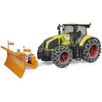Preview CLAAS Axion 950 Tractor with Snow Chains and Blade - Image 3
